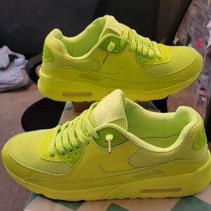 Nike Neon Green Athletic Shoes